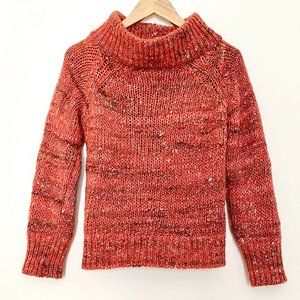Anthro / Moth Marled Mockneck Sweater